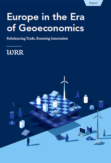 cover-illustration for report about Europe in the Era of Geoeconomics