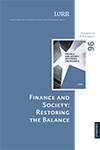 Cover (small) of english summary WRR-report no 96: Society and financial sector in balance