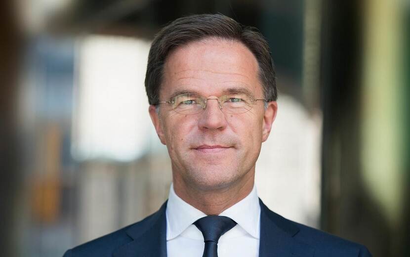 Portretfoto van minister-president Mark Rutte